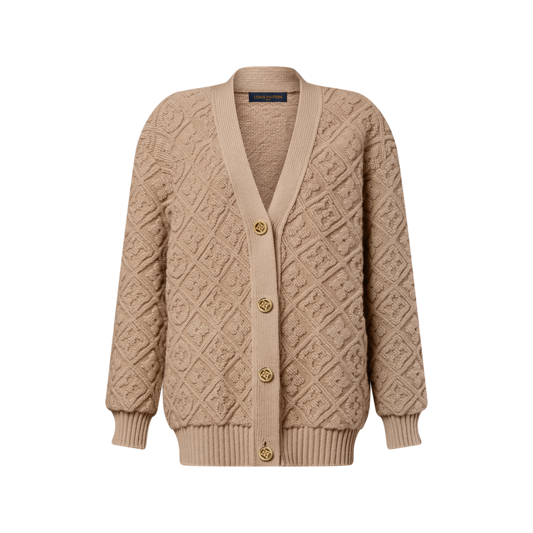 Monogram Toweling Cardigan - Ready-to-Wear 1AJHO4 | LOUIS VUITTON